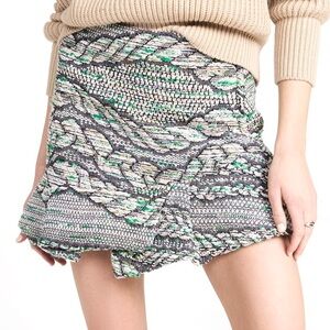 NEW IRO TWEED MINI SKIRT